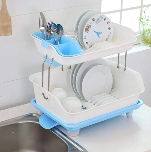 Double Stage Dish Drain Rack